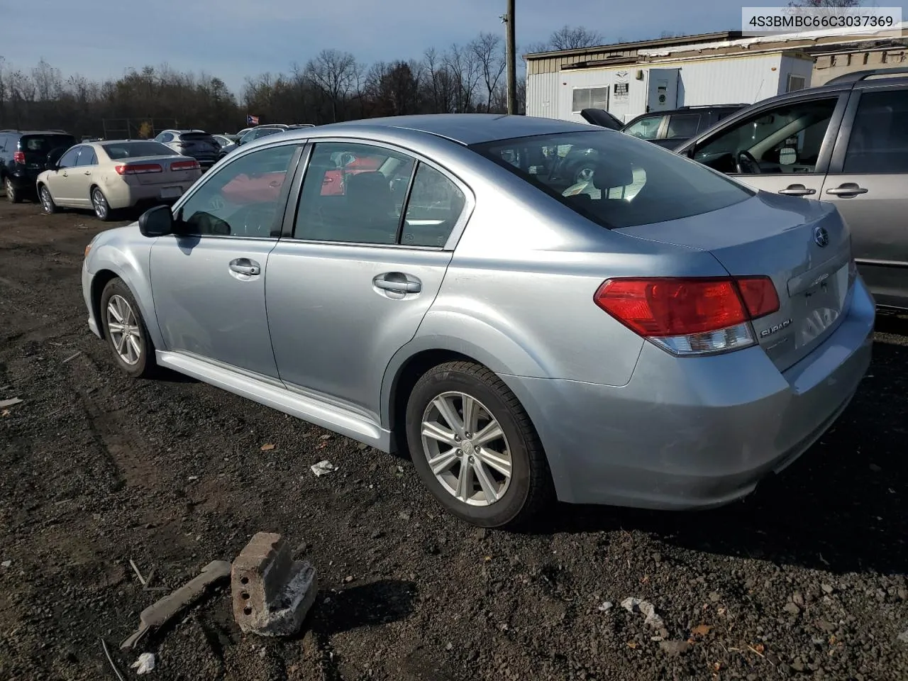 2012 Subaru Legacy 2.5I Premium VIN: 4S3BMBC66C3037369 Lot: 78263054