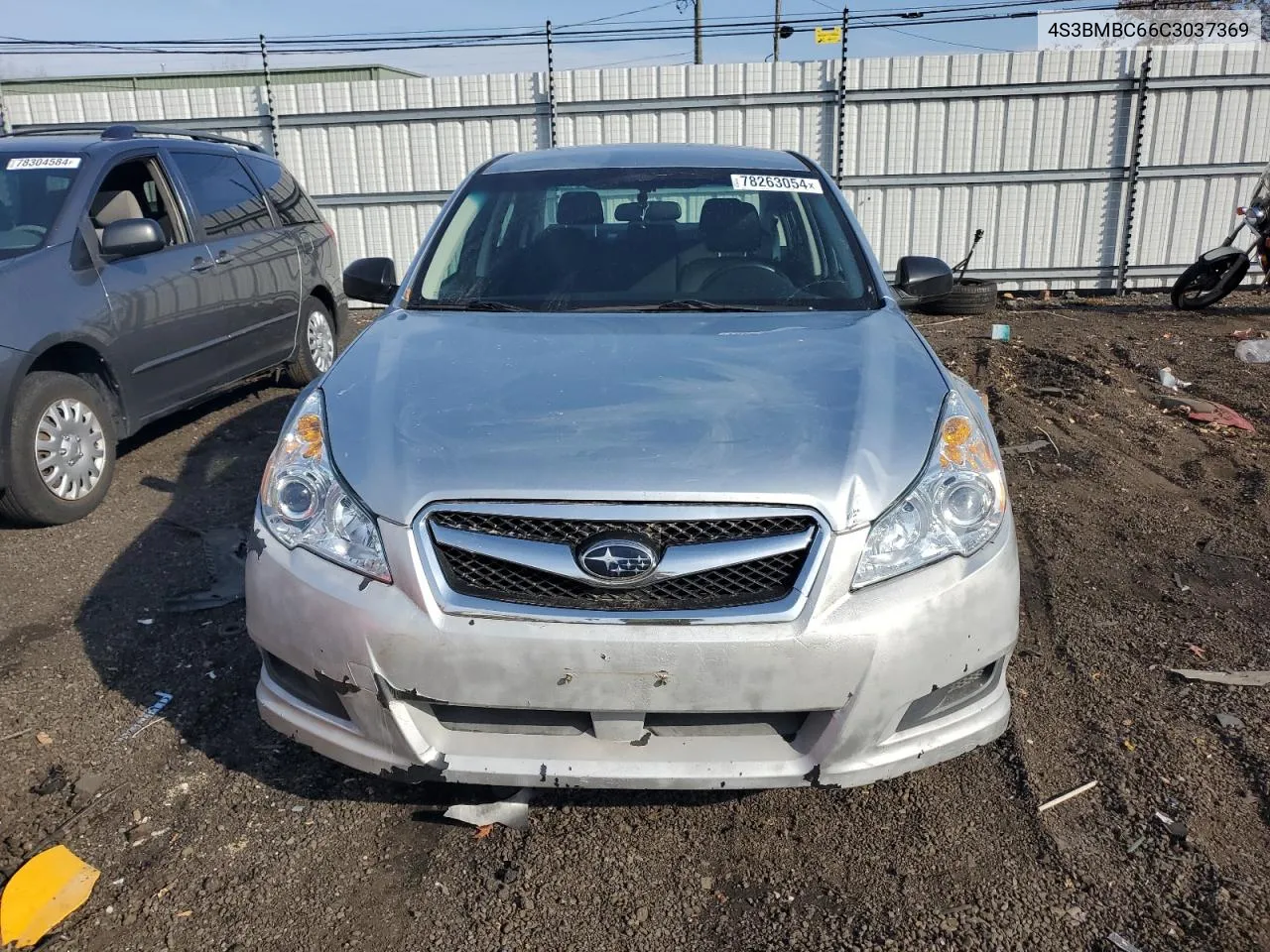 2012 Subaru Legacy 2.5I Premium VIN: 4S3BMBC66C3037369 Lot: 78263054