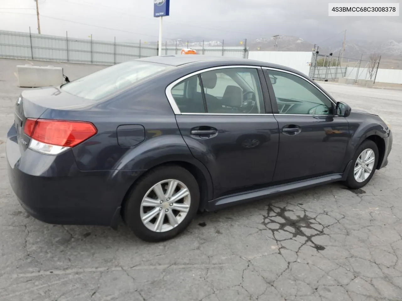 2012 Subaru Legacy 2.5I Premium VIN: 4S3BMCC68C3008378 Lot: 78286554