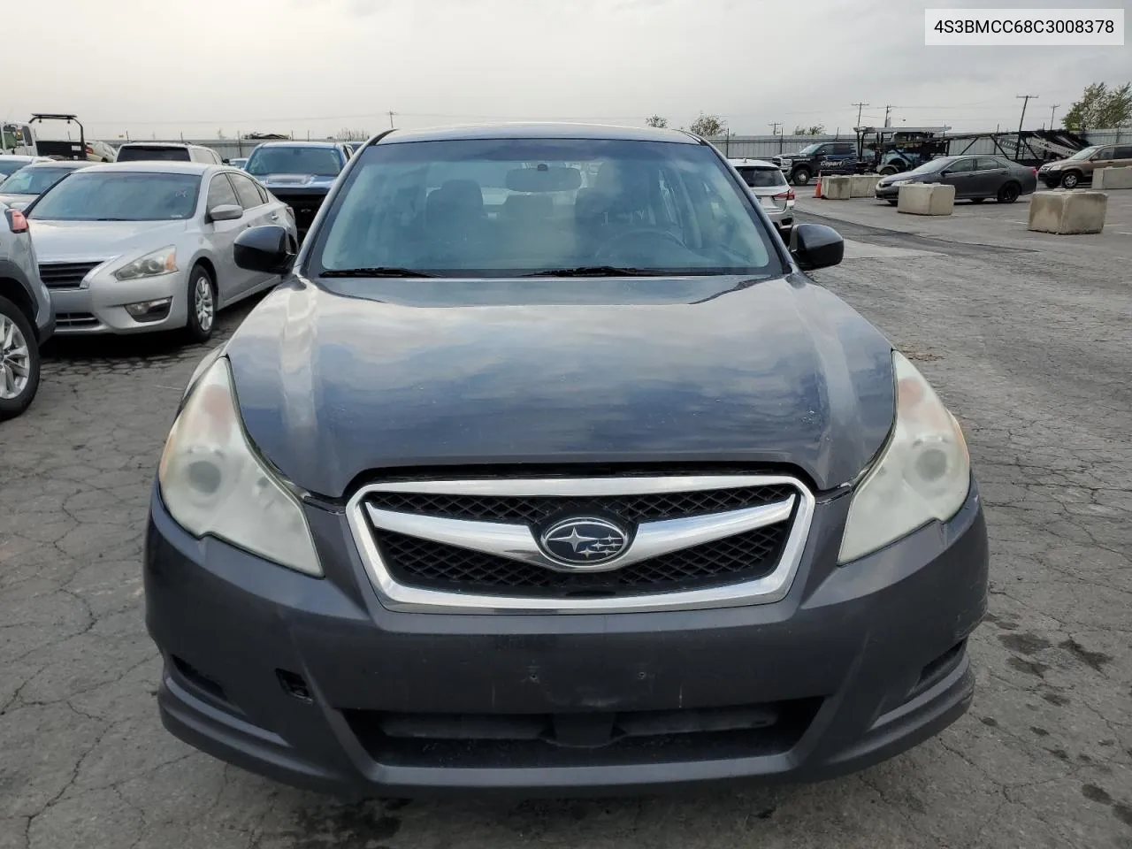 2012 Subaru Legacy 2.5I Premium VIN: 4S3BMCC68C3008378 Lot: 78286554