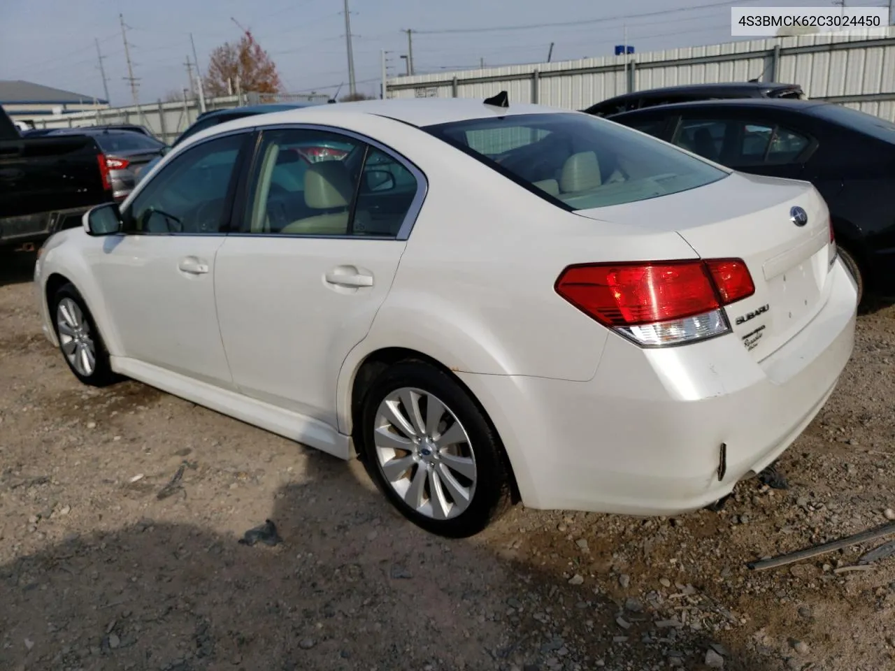 2012 Subaru Legacy 2.5I Limited VIN: 4S3BMCK62C3024450 Lot: 78402364