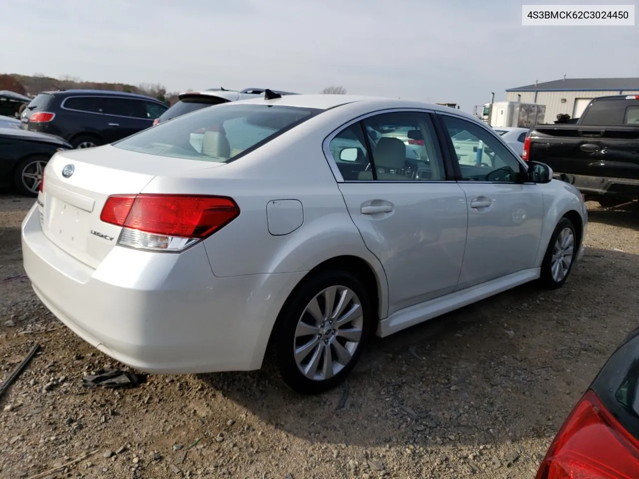 2012 Subaru Legacy 2.5I Limited VIN: 4S3BMCK62C3024450 Lot: 78402364