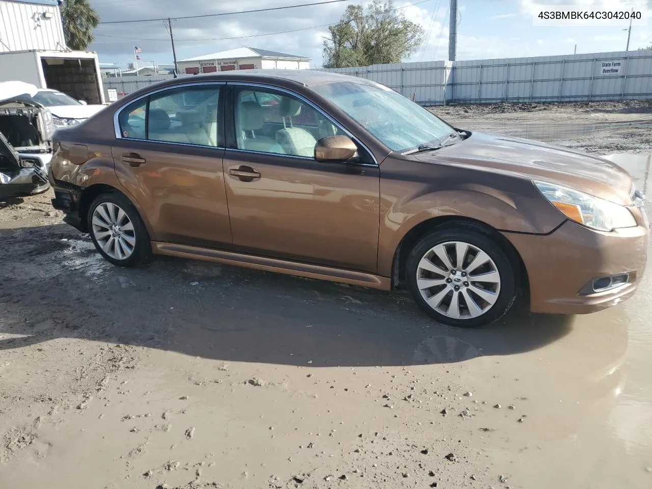 2012 Subaru Legacy 2.5I Limited VIN: 4S3BMBK64C3042040 Lot: 78600724