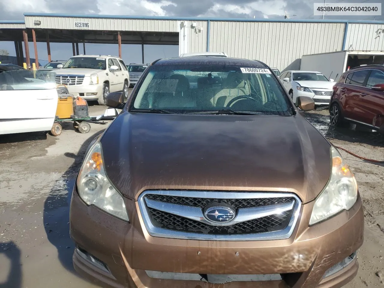 2012 Subaru Legacy 2.5I Limited VIN: 4S3BMBK64C3042040 Lot: 78600724