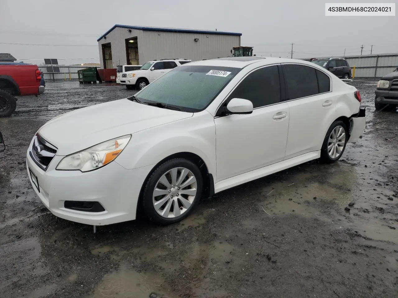 2012 Subaru Legacy 3.6R Premium VIN: 4S3BMDH68C2024021 Lot: 78885174