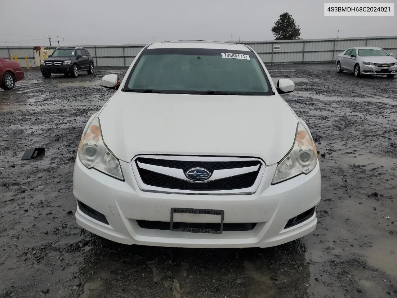 2012 Subaru Legacy 3.6R Premium VIN: 4S3BMDH68C2024021 Lot: 78885174