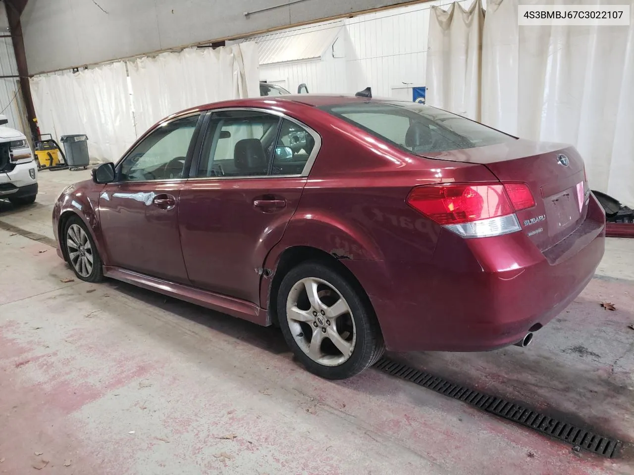 2012 Subaru Legacy 2.5I Limited VIN: 4S3BMBJ67C3022107 Lot: 78991824