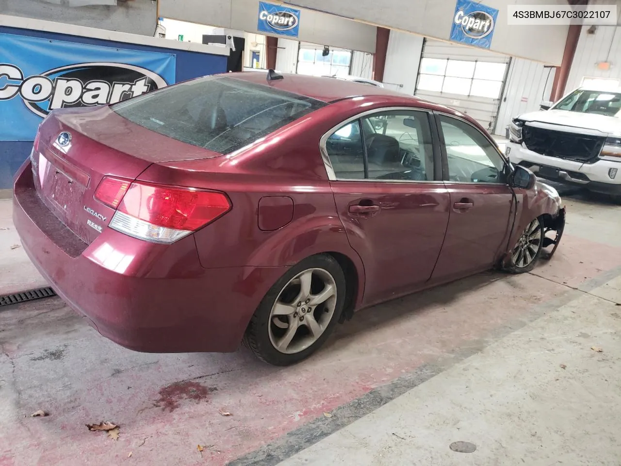 2012 Subaru Legacy 2.5I Limited VIN: 4S3BMBJ67C3022107 Lot: 78991824