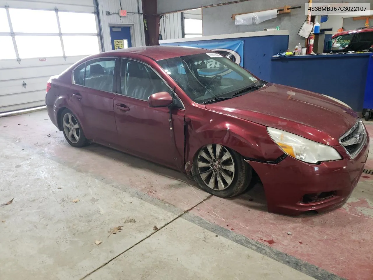 2012 Subaru Legacy 2.5I Limited VIN: 4S3BMBJ67C3022107 Lot: 78991824