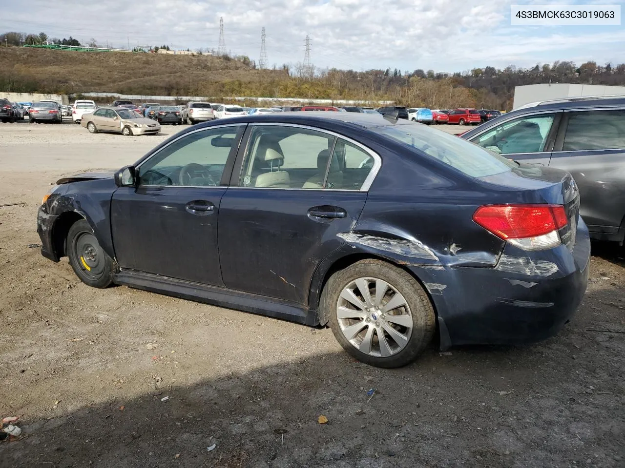 2012 Subaru Legacy 2.5I Limited VIN: 4S3BMCK63C3019063 Lot: 79015124