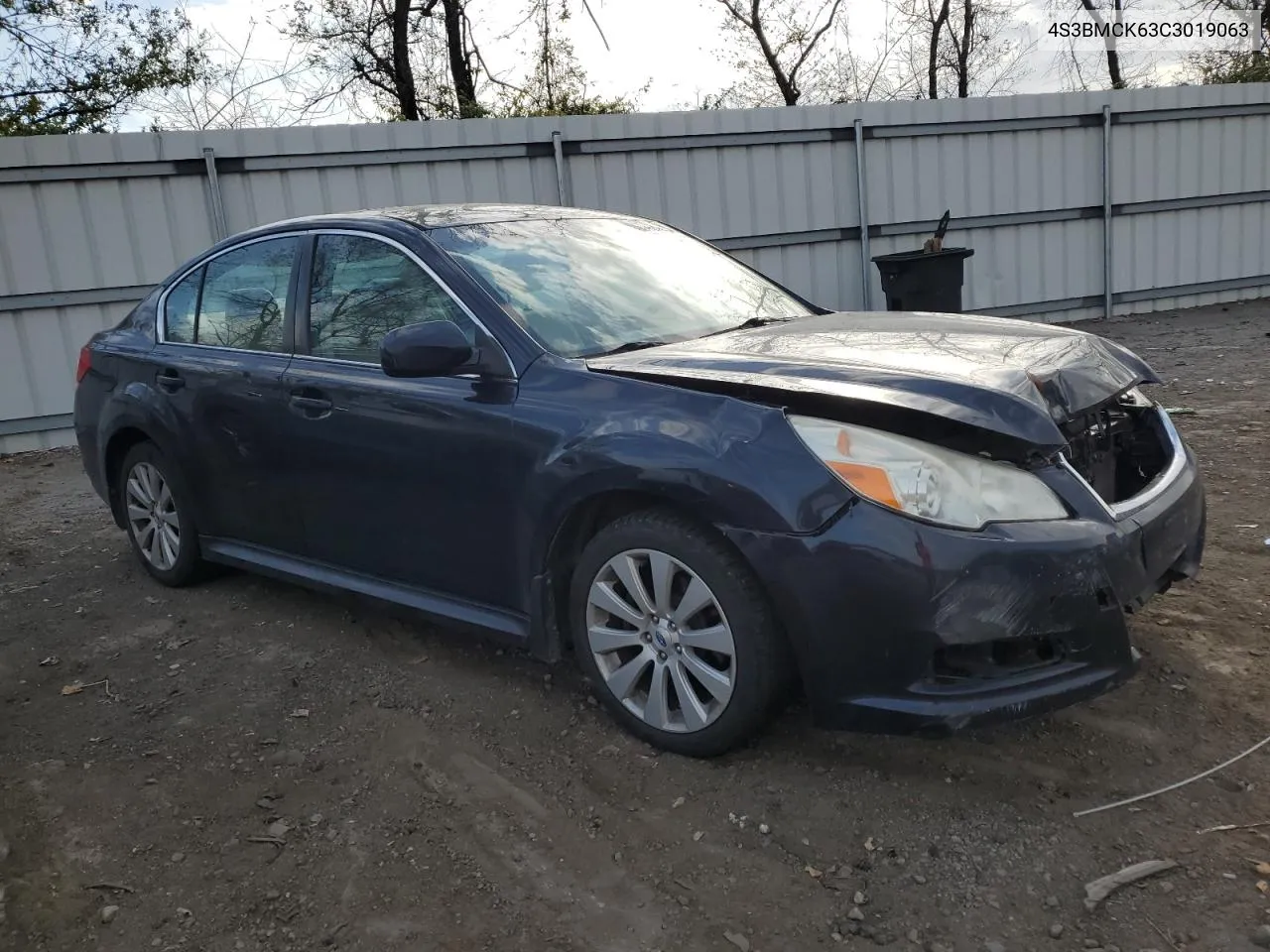 2012 Subaru Legacy 2.5I Limited VIN: 4S3BMCK63C3019063 Lot: 79015124