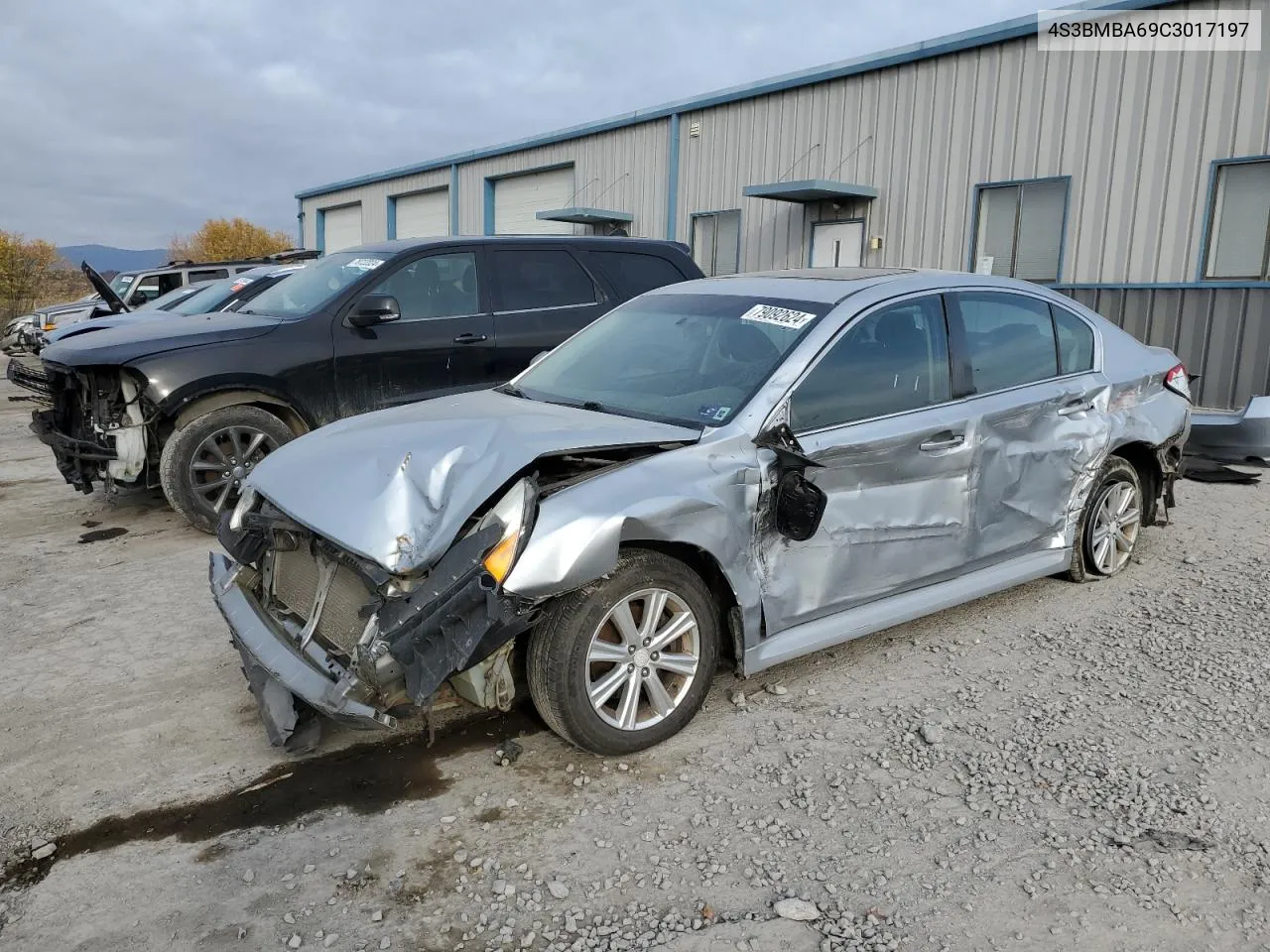 2012 Subaru Legacy 2.5I VIN: 4S3BMBA69C3017197 Lot: 79092624