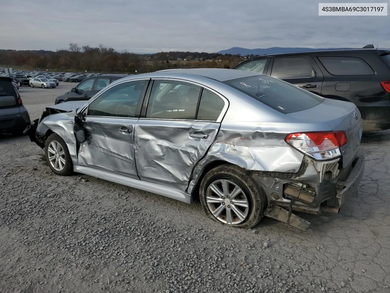 2012 Subaru Legacy 2.5I VIN: 4S3BMBA69C3017197 Lot: 79092624