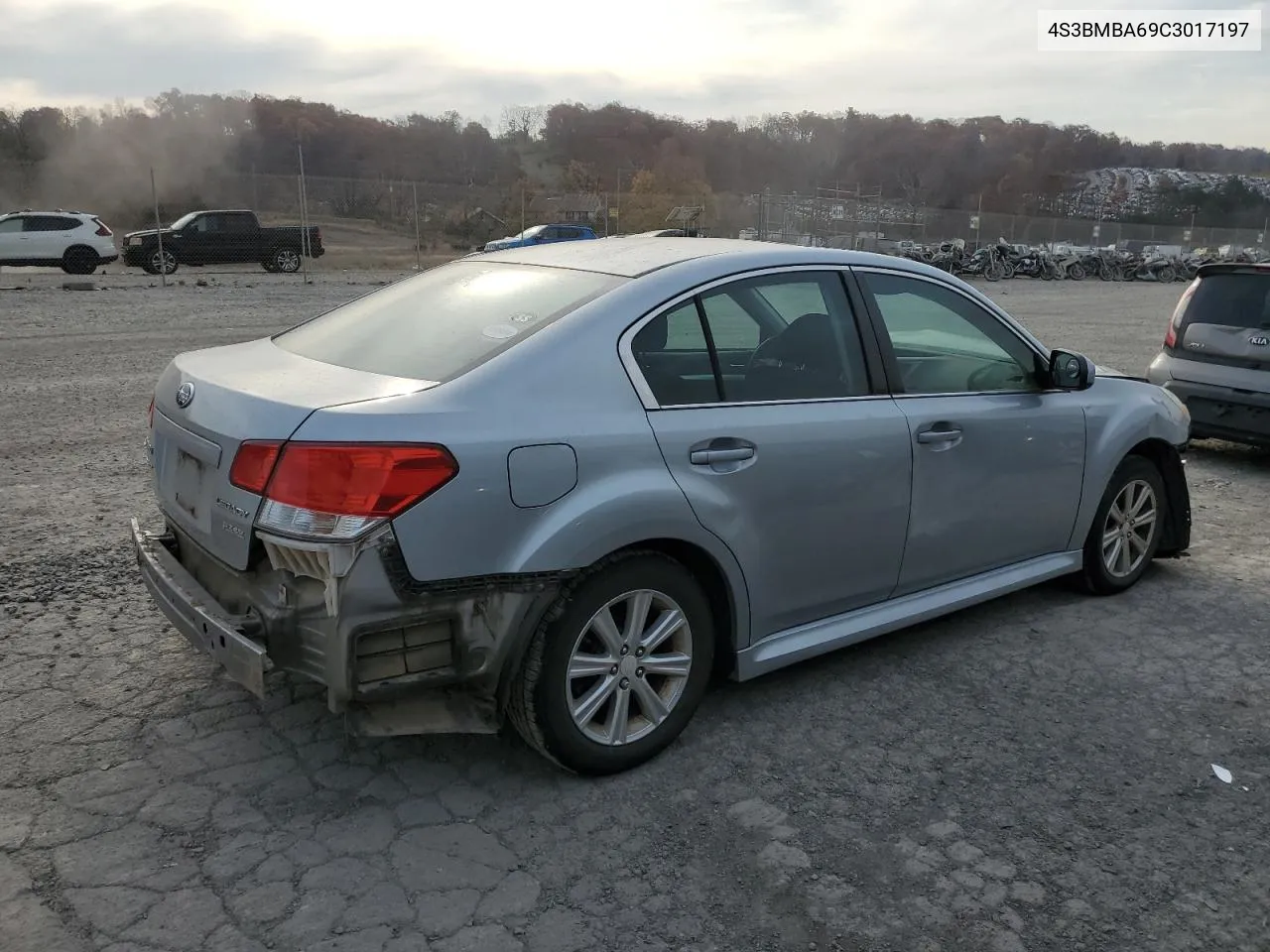 2012 Subaru Legacy 2.5I VIN: 4S3BMBA69C3017197 Lot: 79092624