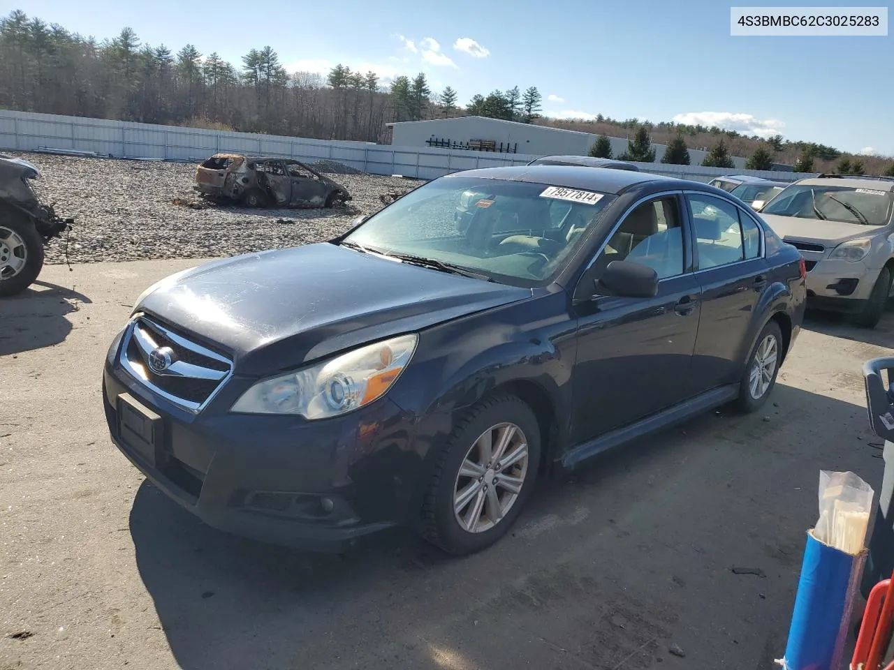 2012 Subaru Legacy 2.5I Premium VIN: 4S3BMBC62C3025283 Lot: 79577814