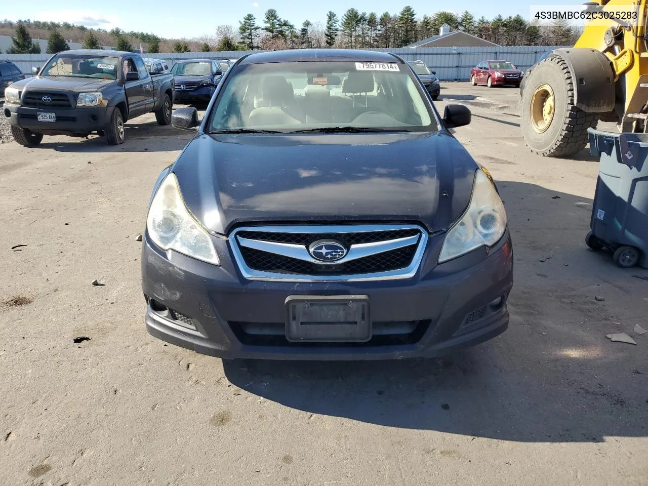 2012 Subaru Legacy 2.5I Premium VIN: 4S3BMBC62C3025283 Lot: 79577814