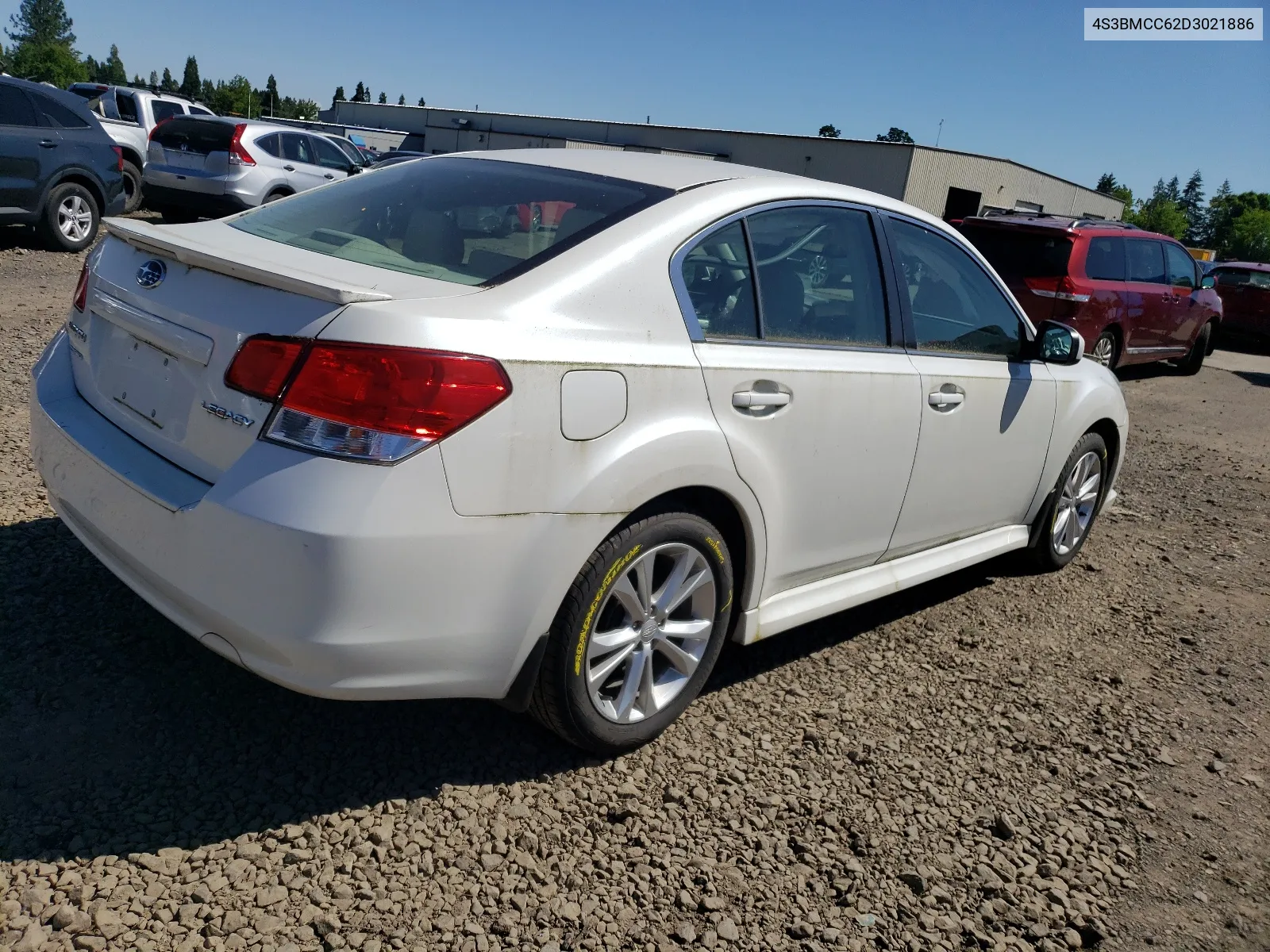 2013 Subaru Legacy 2.5I Premium VIN: 4S3BMCC62D3021886 Lot: 57977174