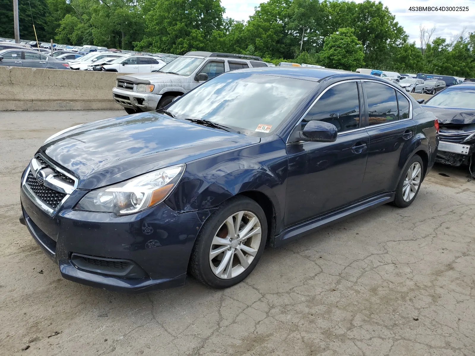 2013 Subaru Legacy 2.5I Premium VIN: 4S3BMBC64D3002525 Lot: 58809804