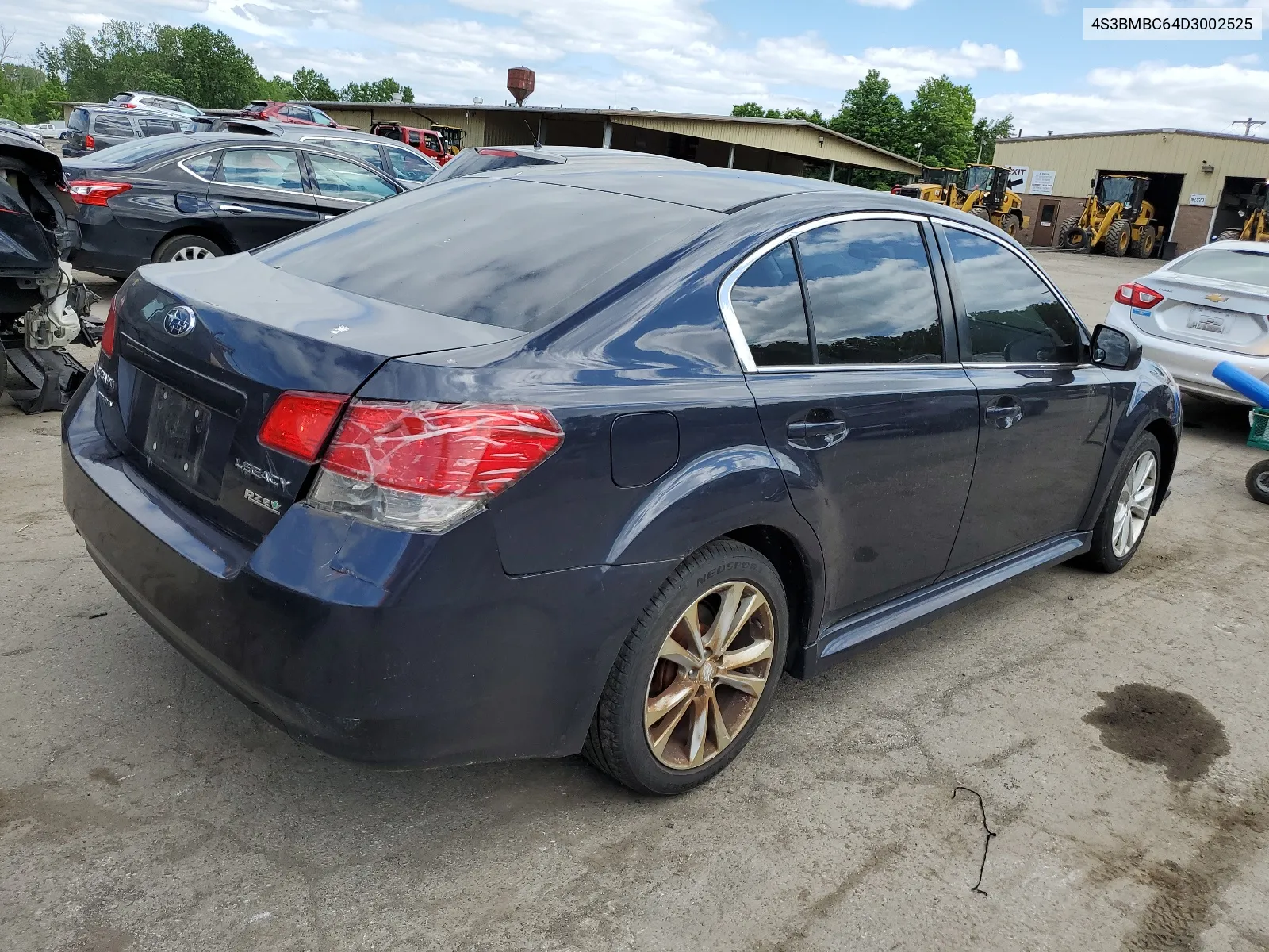 2013 Subaru Legacy 2.5I Premium VIN: 4S3BMBC64D3002525 Lot: 58809804