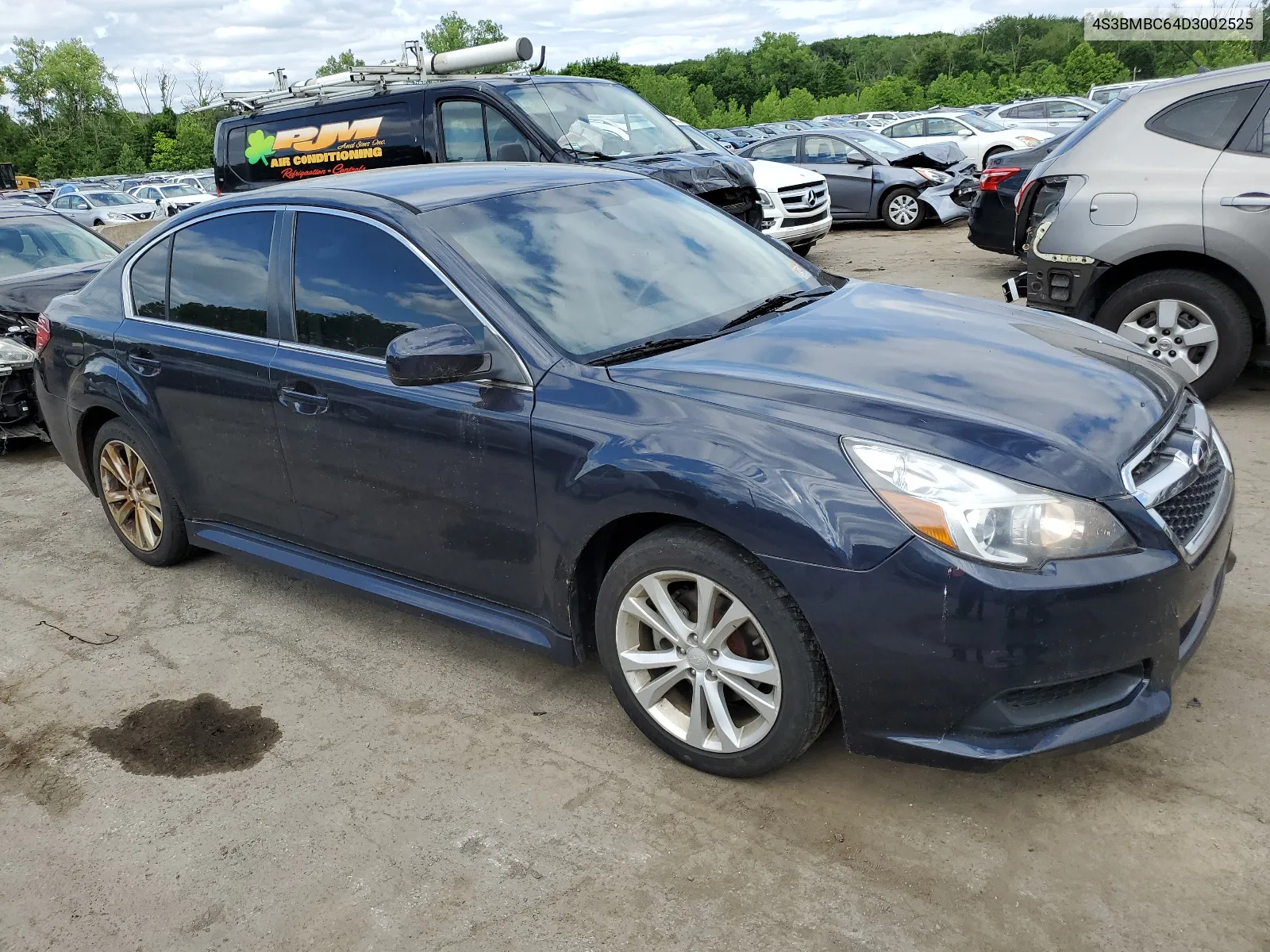 2013 Subaru Legacy 2.5I Premium VIN: 4S3BMBC64D3002525 Lot: 58809804