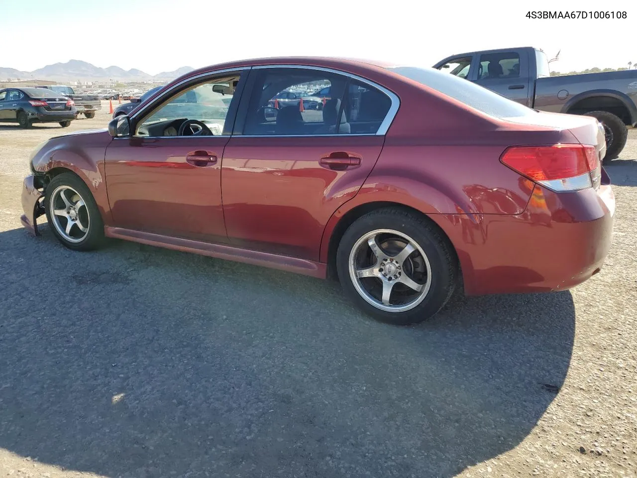 2013 Subaru Legacy 2.5I VIN: 4S3BMAA67D1006108 Lot: 66391254