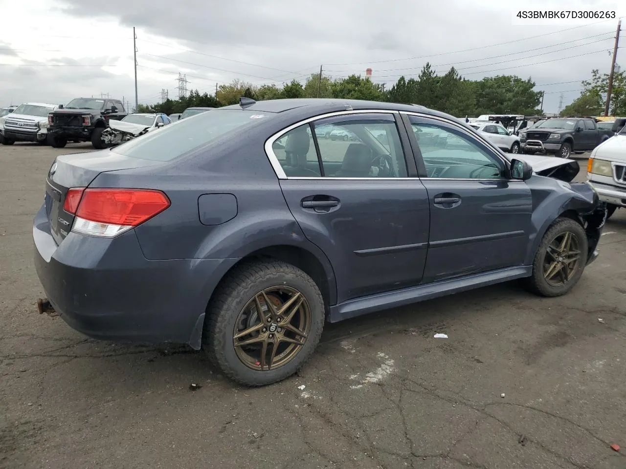 2013 Subaru Legacy 2.5I Limited VIN: 4S3BMBK67D3006263 Lot: 66981194