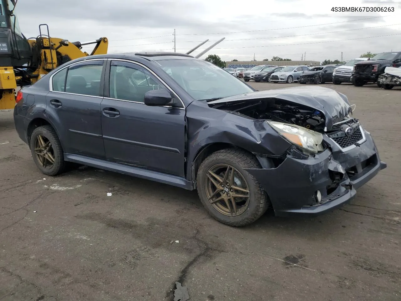 2013 Subaru Legacy 2.5I Limited VIN: 4S3BMBK67D3006263 Lot: 66981194