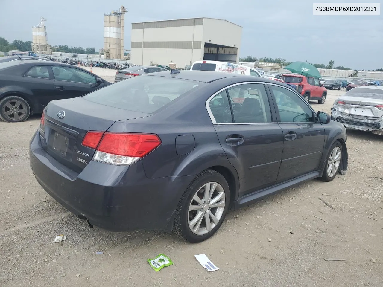 2013 Subaru Legacy 3.6R Limited VIN: 4S3BMDP6XD2012231 Lot: 68029794