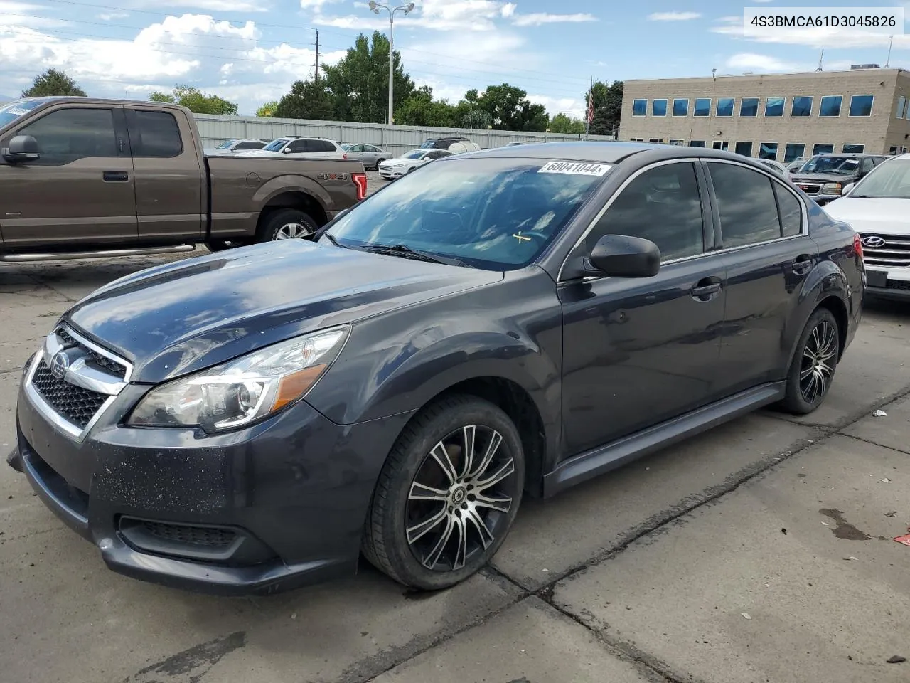 2013 Subaru Legacy 2.5I VIN: 4S3BMCA61D3045826 Lot: 68041044