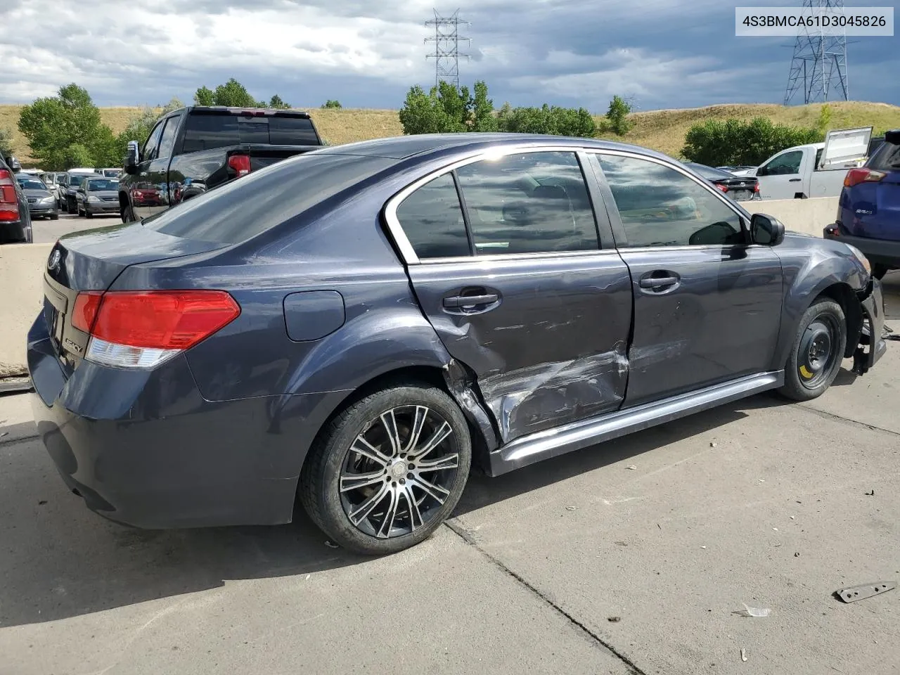 2013 Subaru Legacy 2.5I VIN: 4S3BMCA61D3045826 Lot: 68041044