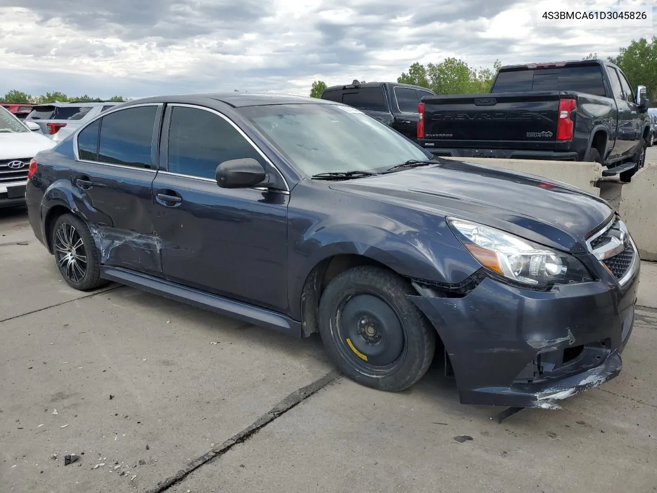 2013 Subaru Legacy 2.5I VIN: 4S3BMCA61D3045826 Lot: 68041044