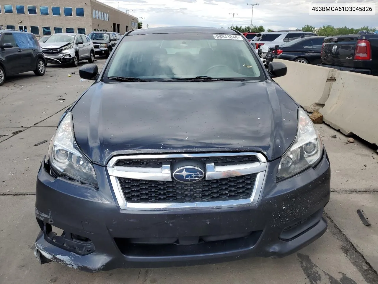 2013 Subaru Legacy 2.5I VIN: 4S3BMCA61D3045826 Lot: 68041044