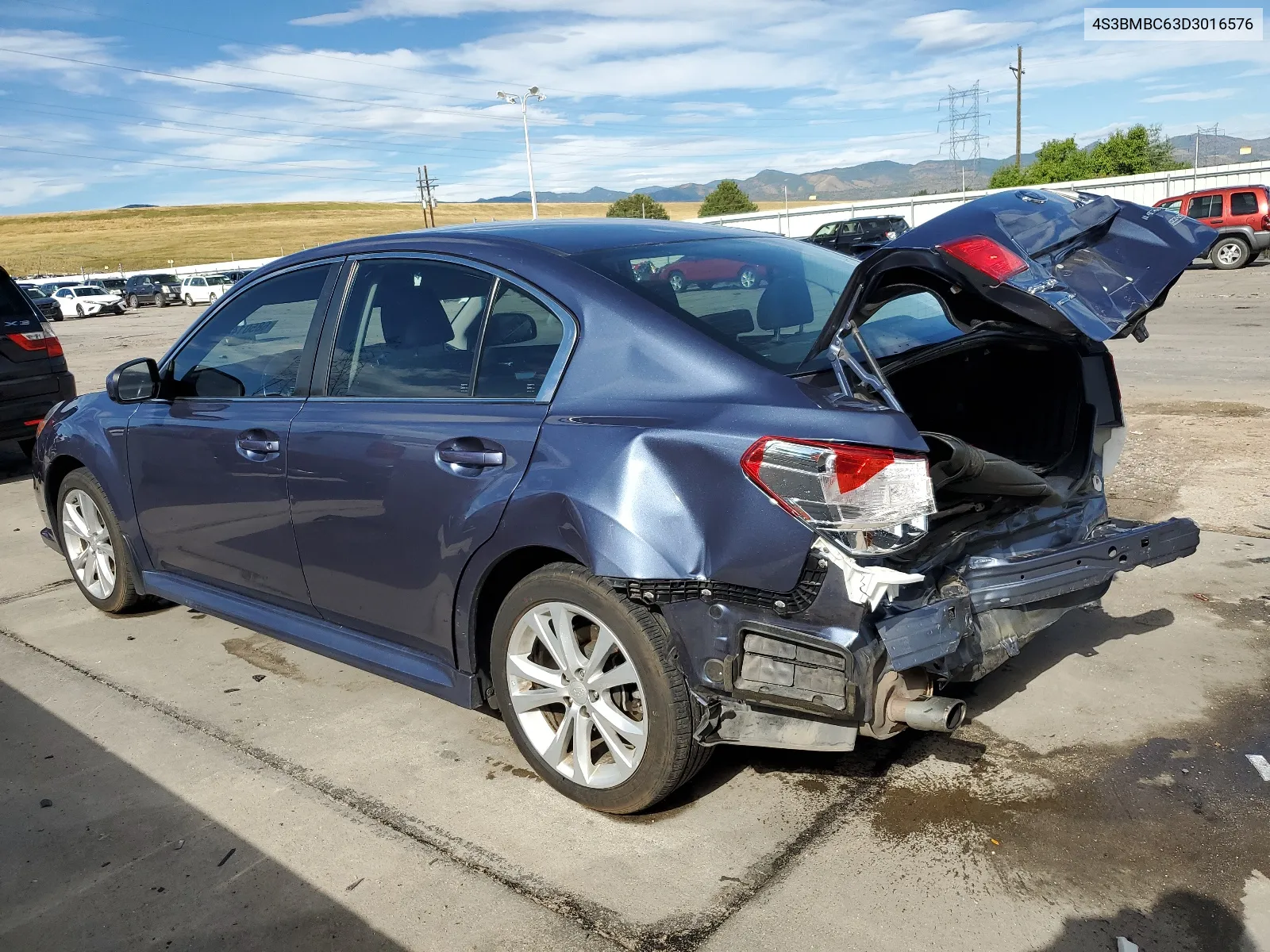 2013 Subaru Legacy 2.5I Premium VIN: 4S3BMBC63D3016576 Lot: 68501424