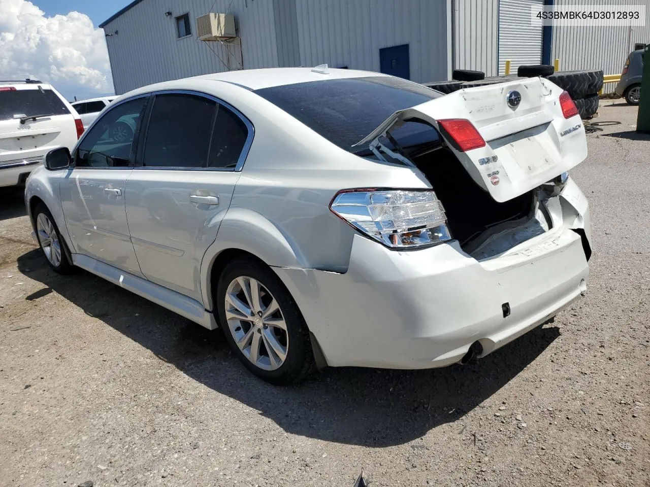 2013 Subaru Legacy 2.5I Limited VIN: 4S3BMBK64D3012893 Lot: 68562394