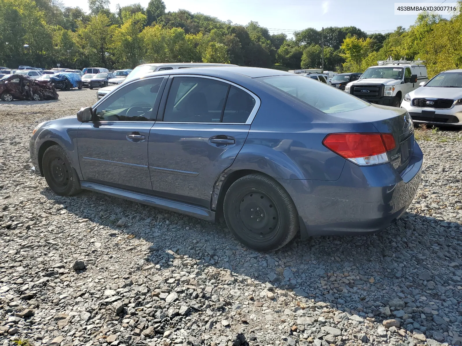 2013 Subaru Legacy 2.5I VIN: 4S3BMBA6XD3007716 Lot: 68890094