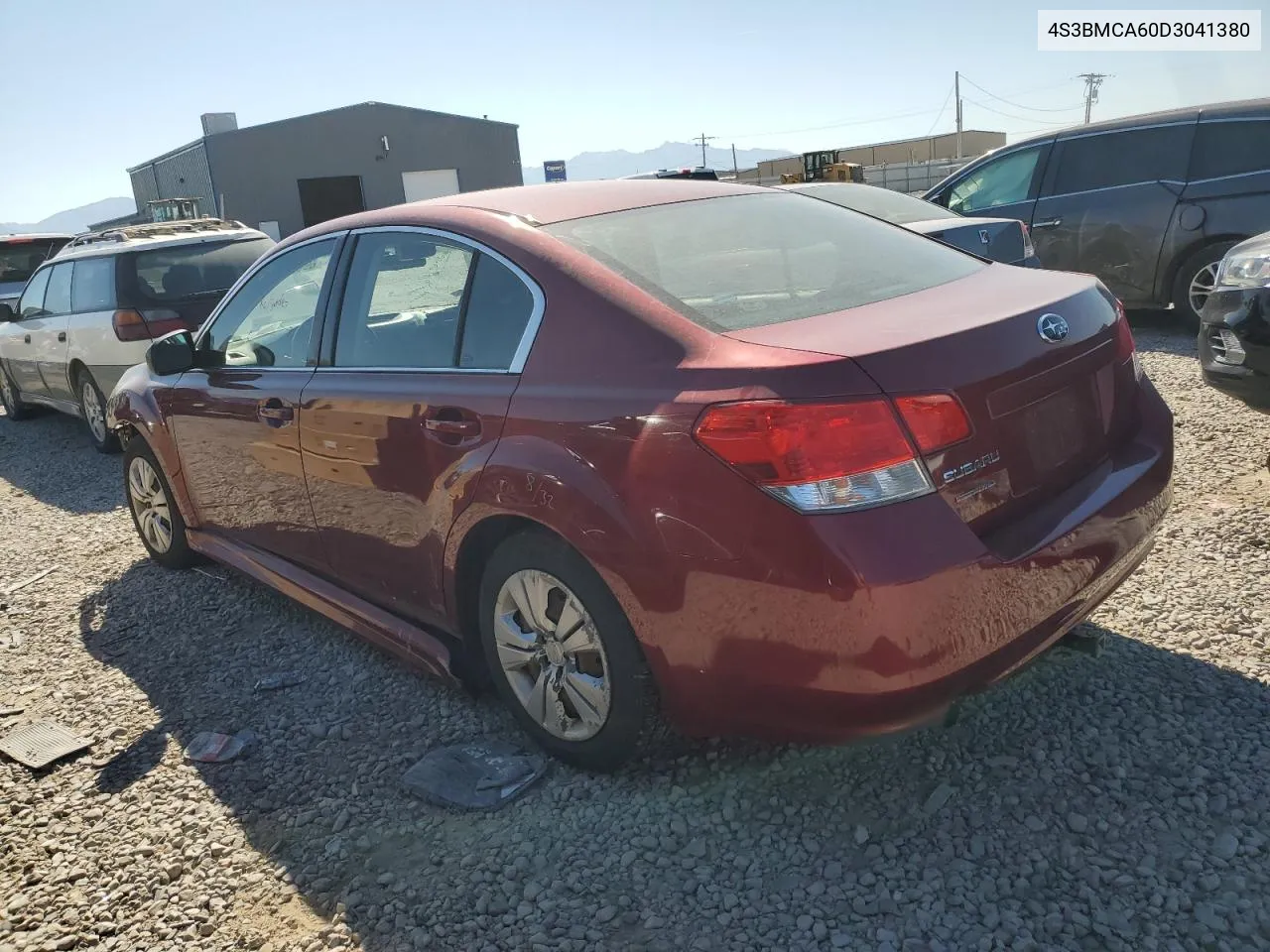 2013 Subaru Legacy 2.5I VIN: 4S3BMCA60D3041380 Lot: 69037414