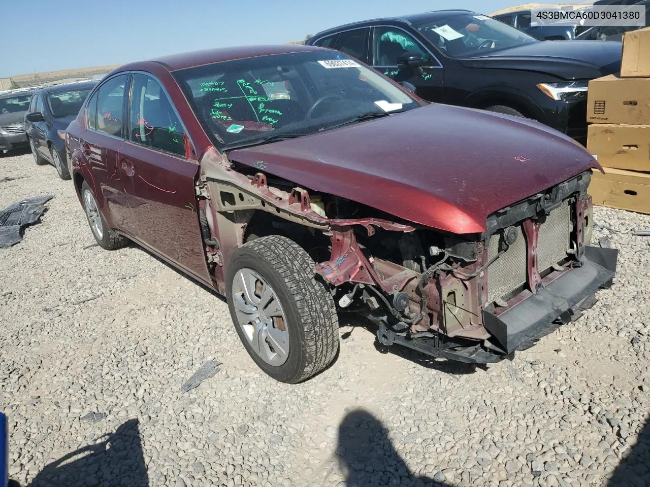 2013 Subaru Legacy 2.5I VIN: 4S3BMCA60D3041380 Lot: 69037414