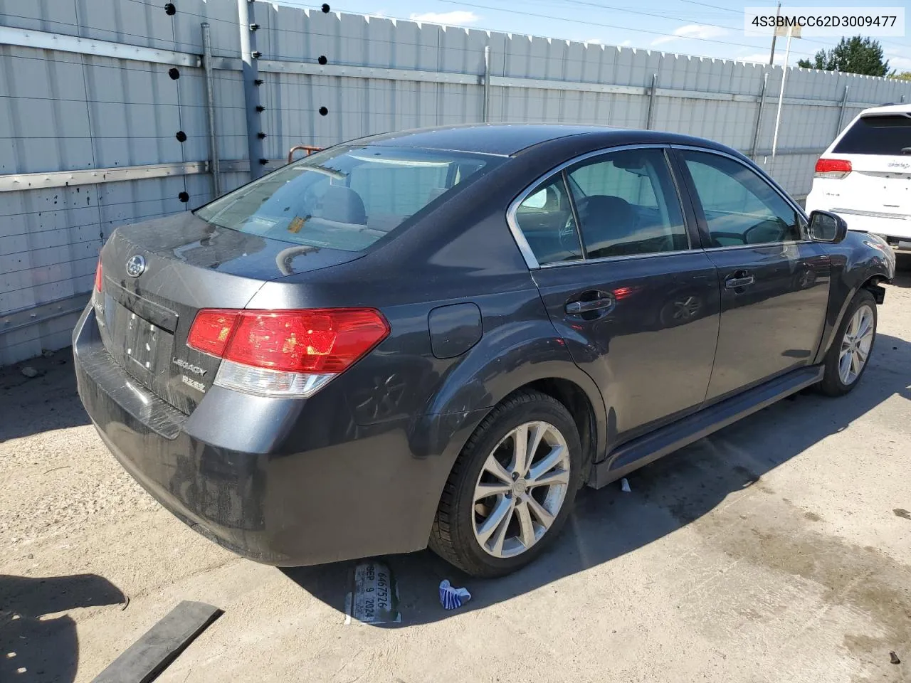 2013 Subaru Legacy 2.5I Premium VIN: 4S3BMCC62D3009477 Lot: 69900824