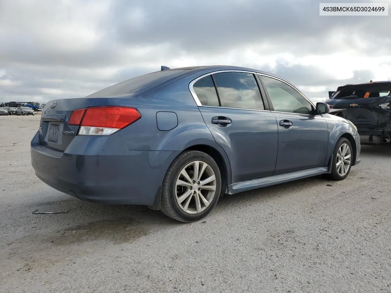 2013 Subaru Legacy 2.5I Limited VIN: 4S3BMCK65D3024699 Lot: 69978274