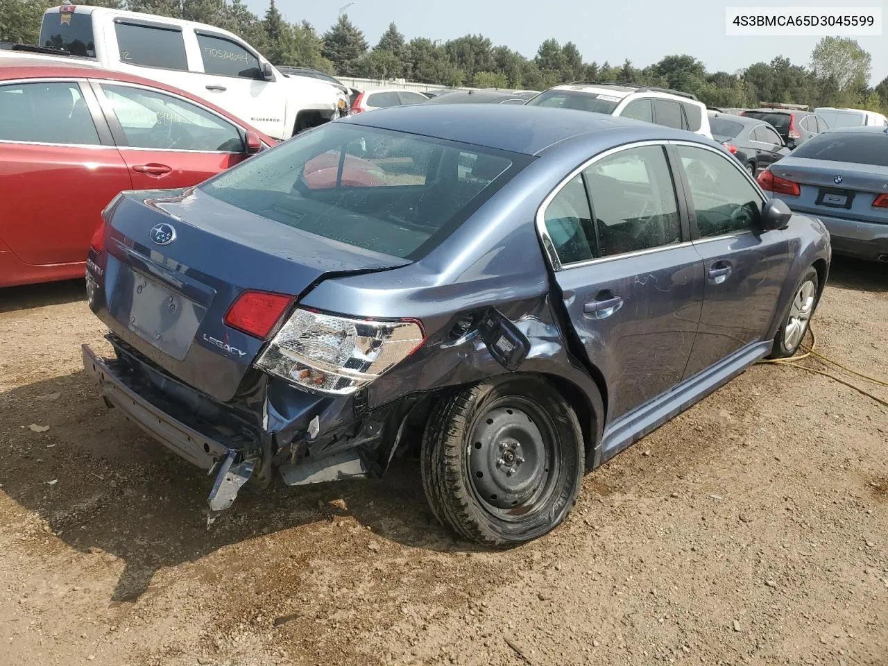 2013 Subaru Legacy 2.5I VIN: 4S3BMCA65D3045599 Lot: 70337924