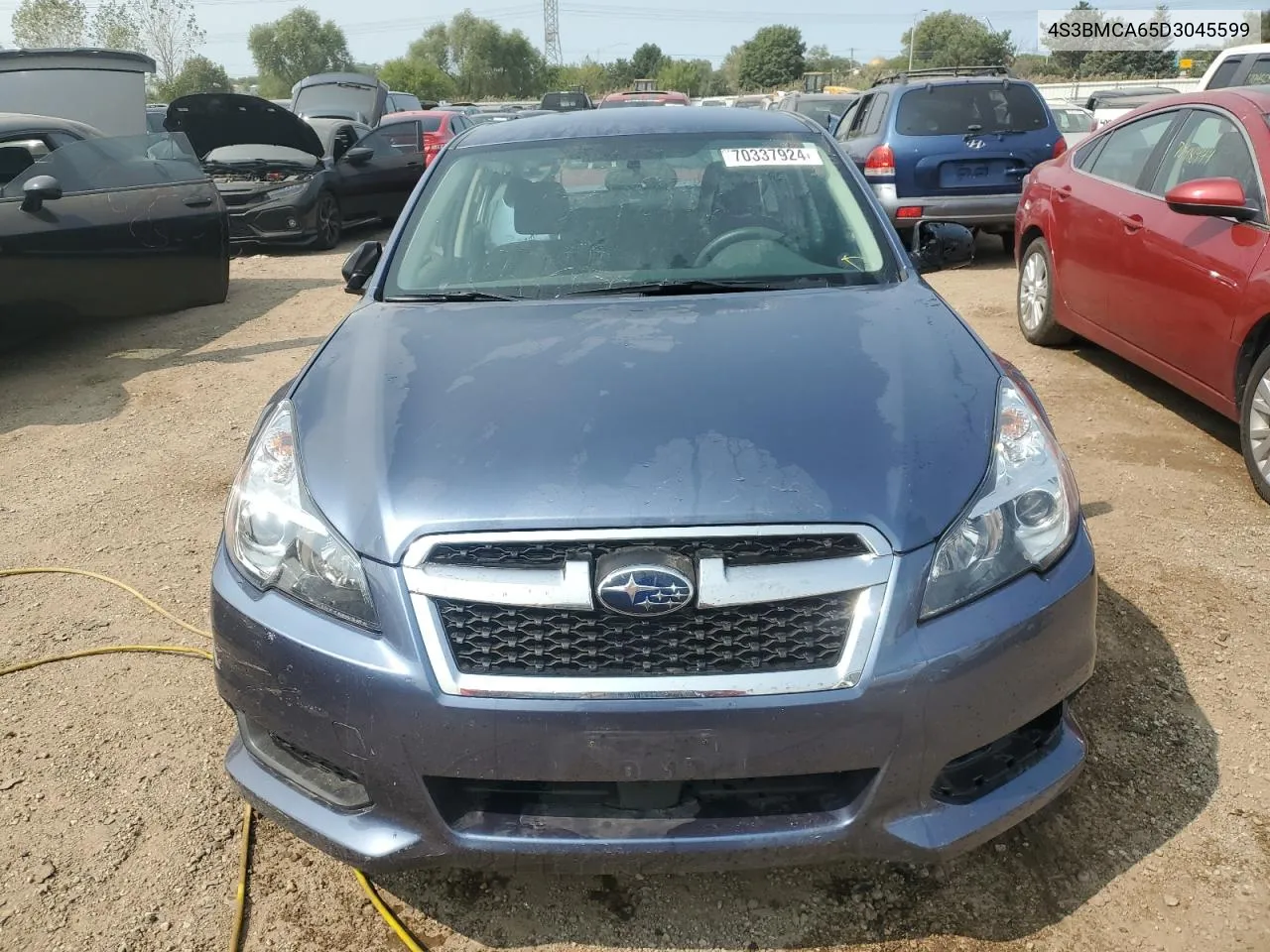 2013 Subaru Legacy 2.5I VIN: 4S3BMCA65D3045599 Lot: 70337924