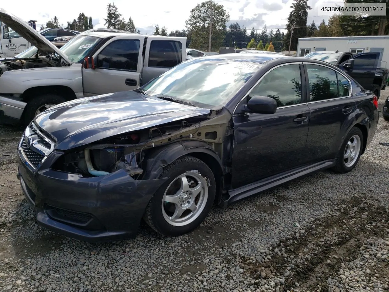 2013 Subaru Legacy 2.5I VIN: 4S3BMAA60D1031917 Lot: 71252214