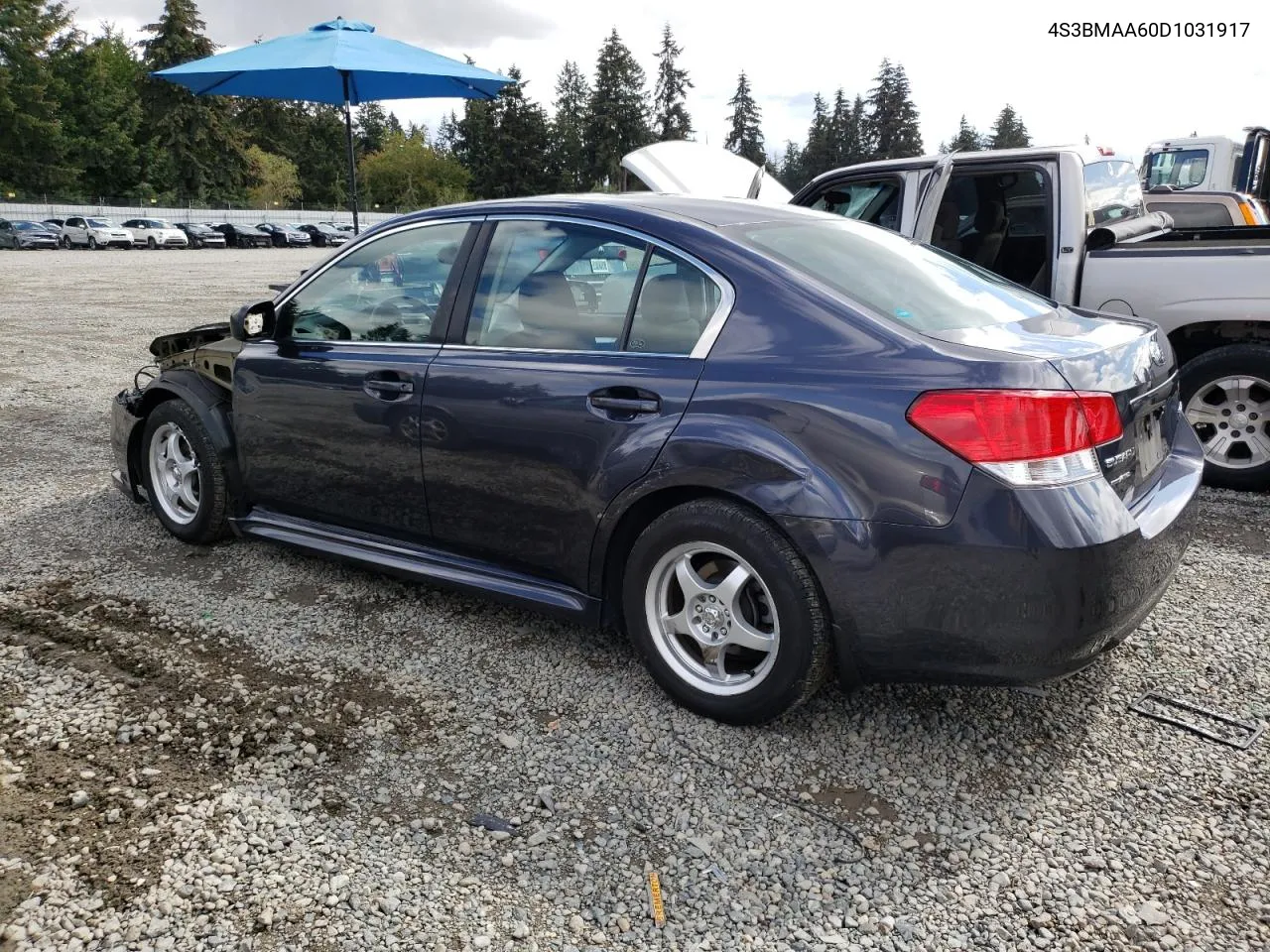 2013 Subaru Legacy 2.5I VIN: 4S3BMAA60D1031917 Lot: 71252214