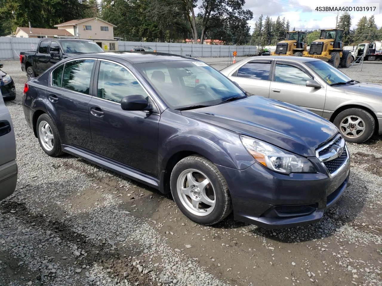 2013 Subaru Legacy 2.5I VIN: 4S3BMAA60D1031917 Lot: 71252214