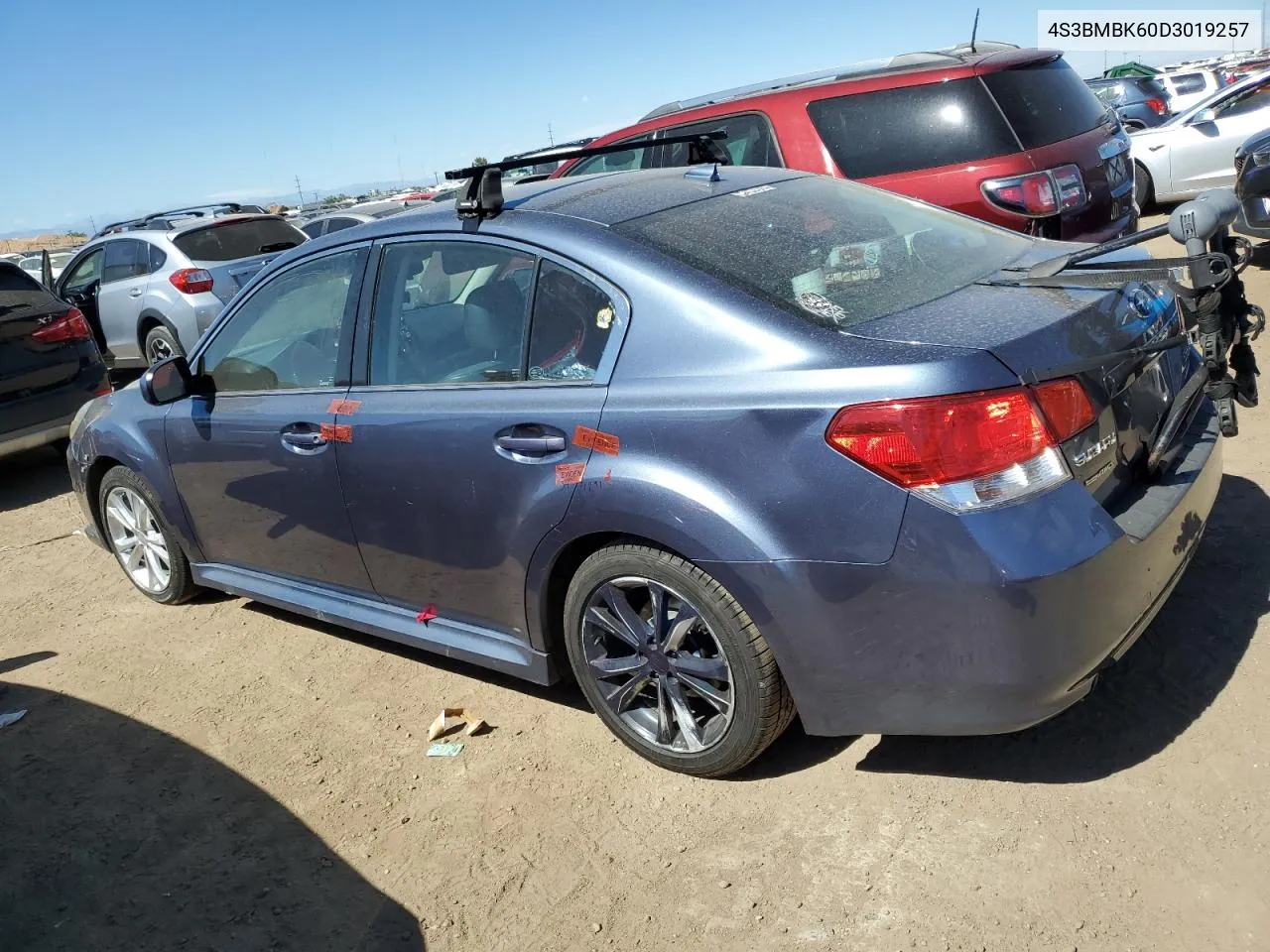 2013 Subaru Legacy 2.5I Limited VIN: 4S3BMBK60D3019257 Lot: 71591554