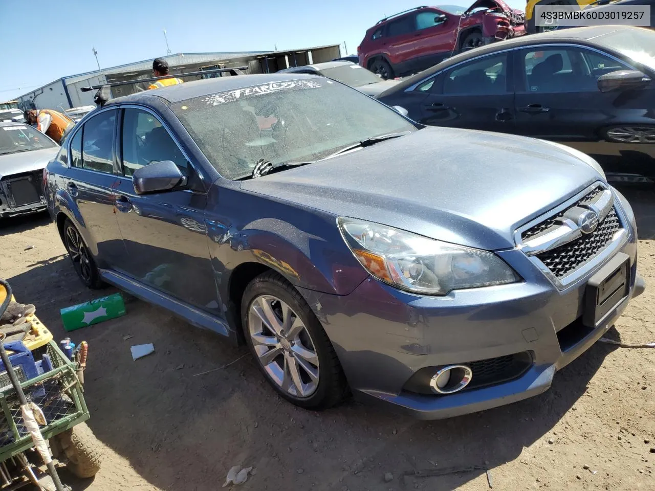 2013 Subaru Legacy 2.5I Limited VIN: 4S3BMBK60D3019257 Lot: 71591554