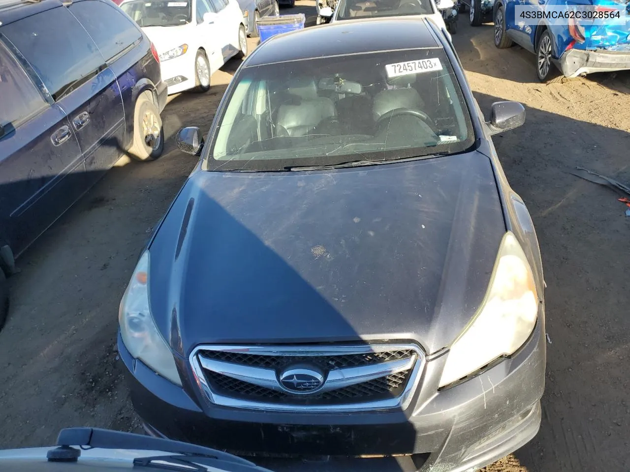 2013 Subaru Legacy 2.5I VIN: 4S3BMCA62C3028564 Lot: 72457403