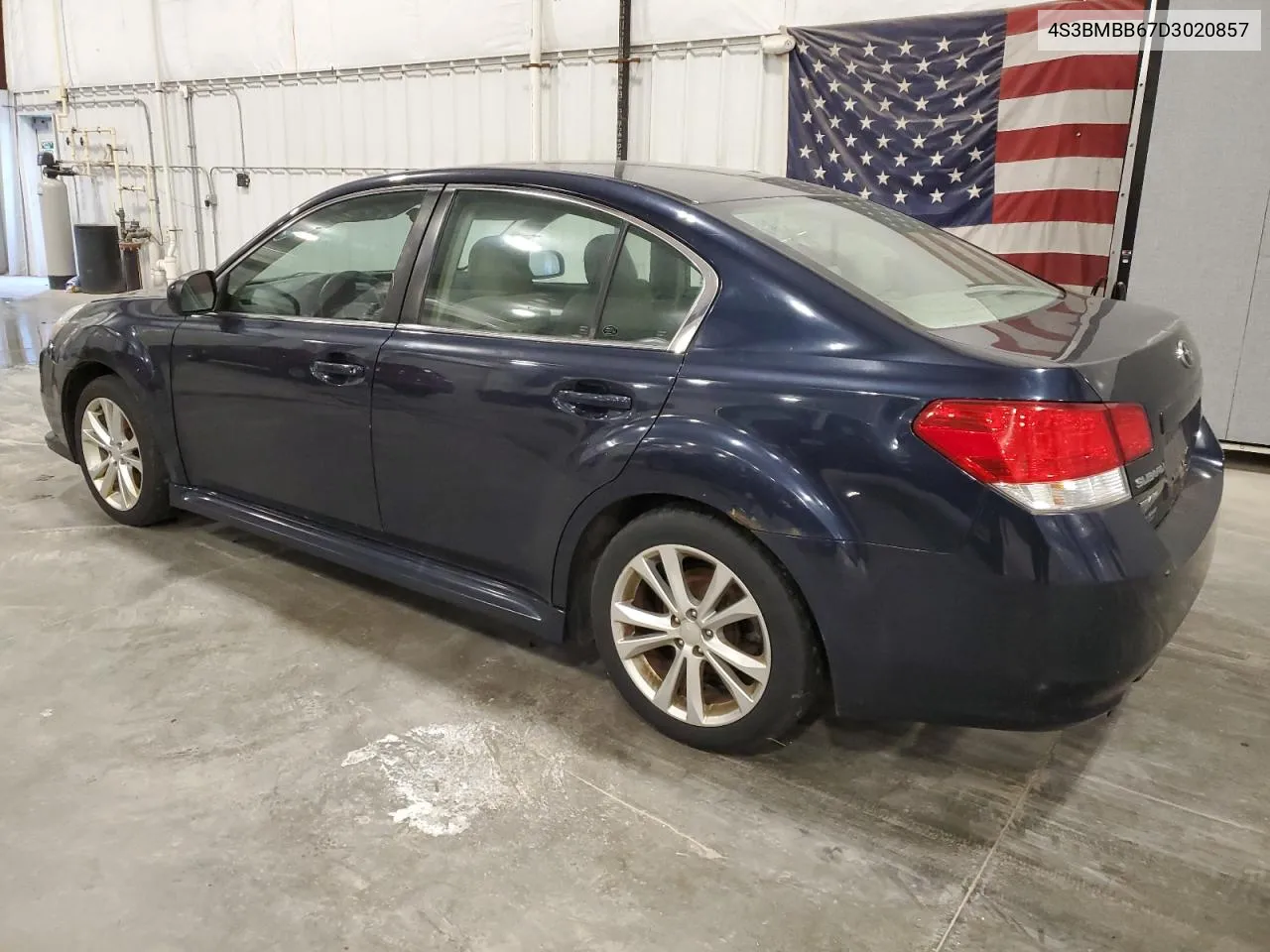 2013 Subaru Legacy 2.5I Premium VIN: 4S3BMBB67D3020857 Lot: 72570154