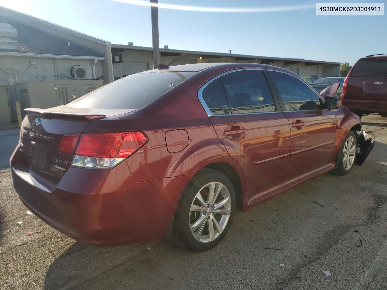 2013 Subaru Legacy 2.5I Limited VIN: 4S3BMCK62D3004913 Lot: 73154424