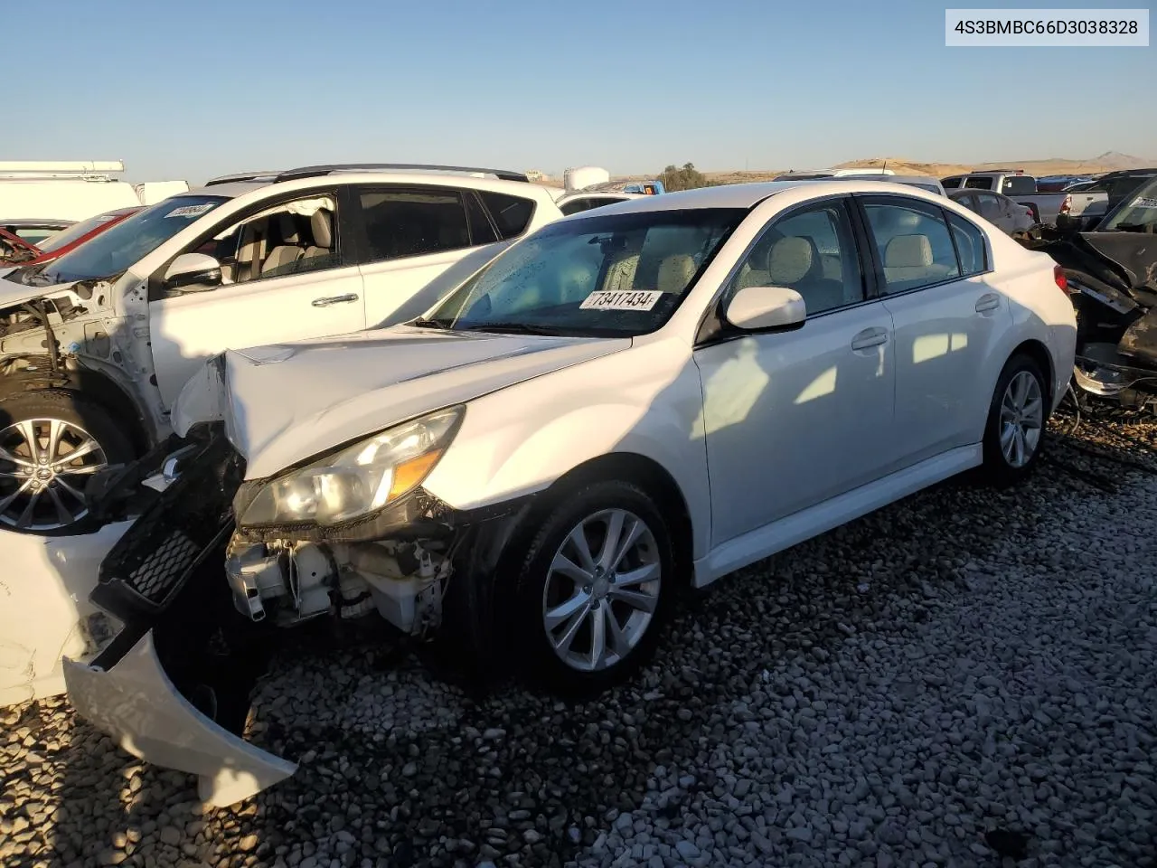 2013 Subaru Legacy 2.5I Premium VIN: 4S3BMBC66D3038328 Lot: 73417434